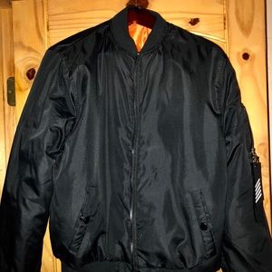 Men’s ring of fire bomber jacket - size: Medium